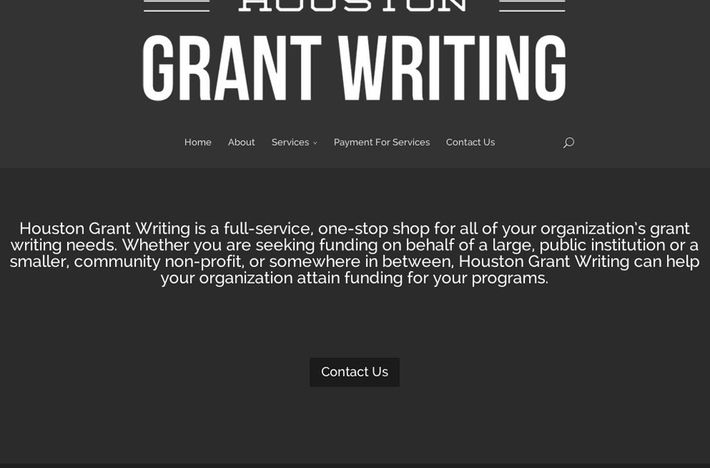 Houston Grant Writing